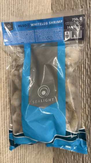 Ongepelde scampi 16-20